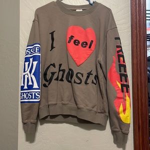 I feel ghost sweatshirt size medium